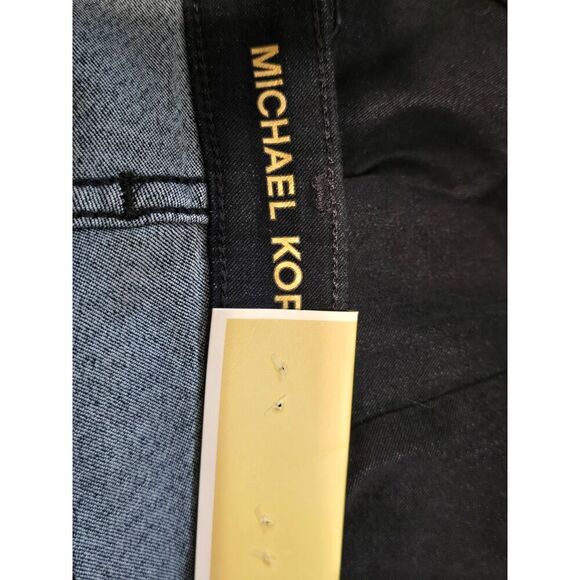 NWT Michael Kors Denim Jeans Blue Skinny High Rise Size 4 - Picture 7 of 8